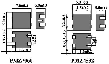 PMZ AMVシリーズ寸法